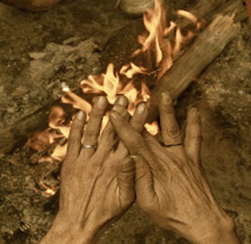 Kabli Hands on fire